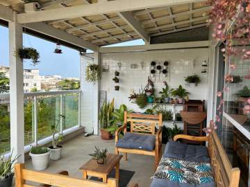 Imperdível - Recreio cobertura duplex 205m² 4quartos 1suíte terraço 2churrasqueiras 3vagas - JBRB502234