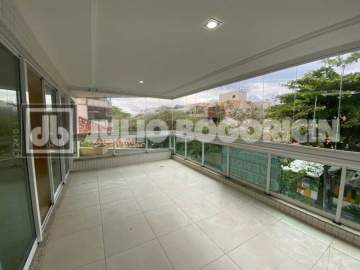 Ótima localização - Apartamento Lâmina à venda - Recreio dos Bandeirantes - 3 Suítes - JBRB318700