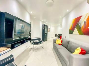 Exclusividade - Apartamento à venda no Leblon andar alto varanda 3 quartos com suíte 1 vaga infra completa - JBL34906