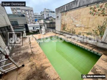Imperdível - Cobertura na Rua José Linhares 231 metros direito ao uso e gozo da lage prédio suntuoso varanda piscina sol da manhã - JBL53920