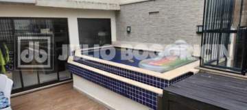 Ótima localização - Cobertura à Venda no Leblon - Quadra da Praia - Varanda - 3 Quartos(2suítes) - Terraço - Piscina - 2 Vagas - JBL53926