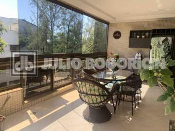 Ótima localização - RECREIO GLEBA A APARTAMENTO FRENTE VARANDÃO 3 QUARTOS - JBRB318780
