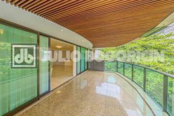 Ótima localização - Apartamento de 4 quartos à venda no Leblon - Frente - Varandão - Quadra da praia - 3 Vagas - Portaria 24h - JBL48076