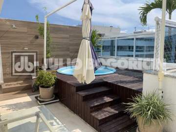 Imperdível - RECREIO CONDOMÍNIO ONDA CARIOCA COBERTURA DUPLEX - JBRB502346