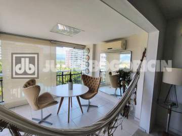 Oportunidade - Apartamento à venda Avenida Renê Laclette, Recreio dos Bandeirantes, Rio de Janeiro - R$ 1.350.000 - JBRB41842