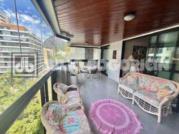 Imperdível - Apartamento no Leblon 3 quartos suíte e varanda frente sol da manha e 2 vagas - JBL34998