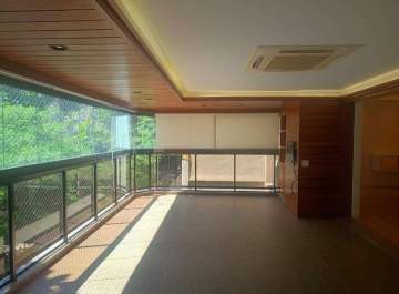 Ótima localização - Apartamento à Venda no Leblon, Rua Cobiçada, Varandão, 4 quartos (2 suítes), 3 Vagas, Portaria 24h - JBL48090