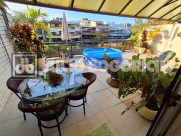 Oportunidade - Cobertura à venda Avenida Genaro de Carvalho, Recreio dos Bandeirantes, Rio de Janeiro - R$ 1.150.000 - JBRB502384