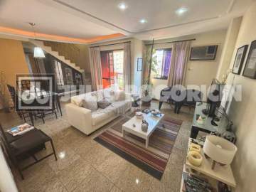 Imperdível - Espetacular apartamento a venda duplex - 3 quartos (2 suítes) - dependência completa - 2 varandas - 3 vagas - JBM306450