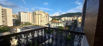 Ótima localização - Méier - Apartamento - Rua Vilela Tavares - Frente -Varanda- 3 Quartos - suíte - Dependência completa-2 vagas - JBM306452
