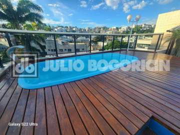 Ilha do Governador - Jardim Guanabara - VENDA - Cobertura - 3 Quartos (Suíte) - Varanda - Dependências - Elevador - 2 Vagas de Garagem - Julio Bogoricin - JBI52453