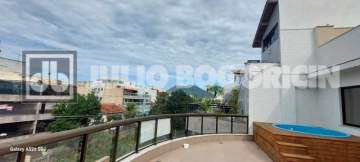 Imperdível - Recreio Espetacular cobertura duplex 350m²4Suítes piscina 3Vagas - JBRB502406