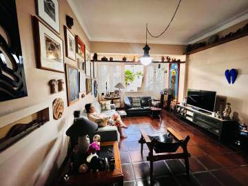 Apartamento de 3 quartos a venda no Leblon, 3 banheiros, 1 vaga, rua bucólica - JBL35066