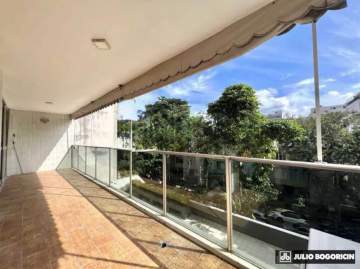 Apartamento no Leblon de 4 quartos varanda 2 vagas na Rua almirante Guilhem - JBL48096
