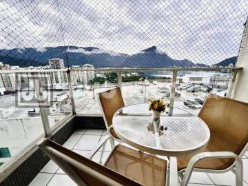 Apartamento à venda no Leblon, 1 quarto, varanda, 1 vaga e total infraestrutura - JBL15284