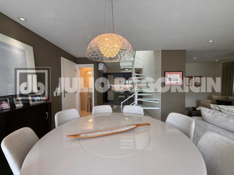 Conheça 08 Leblon Cobertura Venda. do imóvel - Cobertura Duplex à venda no Leblon - Reformada - 4Quartos(3suítes) - 3 Vagas - Infraestrutura - JBL53958 - 8 08 Leblon Cobertura Venda. - 8
