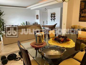 Imperdível - Recreio excelente cobertura linear 192m²direito a laje sala ampla 3 suítes piscina churrasqueira 2 vagas - JBRB502442