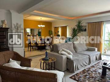 Imperdível - Recreio excelente cobertura linear 192m²direito a laje sala ampla 3 suítes piscina churrasqueira 2 vagas - JBRB502442