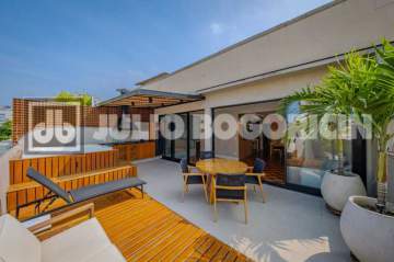 Imperdível - Cobertura à venda na Gávea – 153m², Terraço Gourmet, Hidromassagem, Sauna e 1 vaga - JBIPA52864