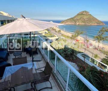 Exclusividade - Cobertura linear à venda Pontal Recreio 3 quartos (1 suíte) - JBRB318990