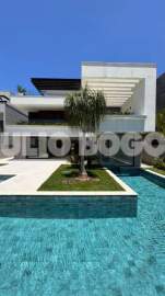 Alphaville Barra da Tijuca condominio fechado casa 5 suites 904m² piscina sauna 4 pavimentos elevador portaria 24hs - JBB67271