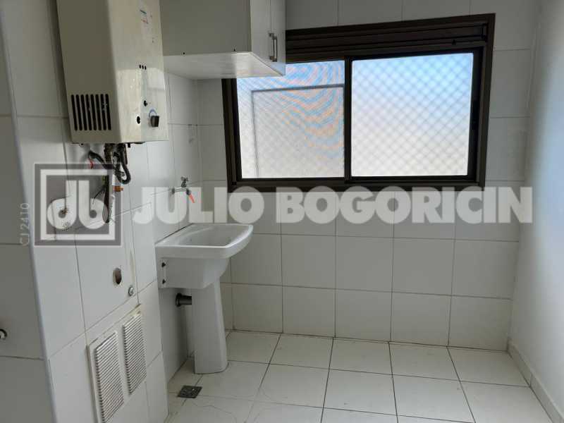 Conheça 19-Área serviço do imóvel - Curicica 4 quartos 1 suíte varanda sala L 2 vagas lazer completo no condomínio - JBRB41860 - 19 19-Área serviço - 19
