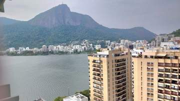 Lagoa, vista para o Cristo, Montanha e Lagoa Rodrigo de Freitas - JBIPA38024