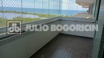 Oportunidade - BARRA DA TIJUCA PEDRA DE ITAÚNA VARANDA VISTÃO MAR 2 QUARTOS (1SUÍTE) 1 VAGA - JBB216471
