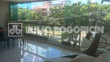 Imperdível - RECREIO DOS BANDEIRANTES APARTAMENTO VARANDÃO SALA EM 2 AMBIENTES 4 QUARTOS(2 SUÍTES)2 VAGAS - JBRB41864
