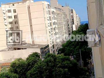 COPACABANA, POSTO 3, SALA E QUARTO EM ANDAR ALTO E RUA NOBRE - JBC102099