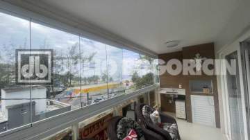À venda Apartamento 3 suítes, vista lateral mar Gleba A Recreio dos Bandeirantes - JBRB312260