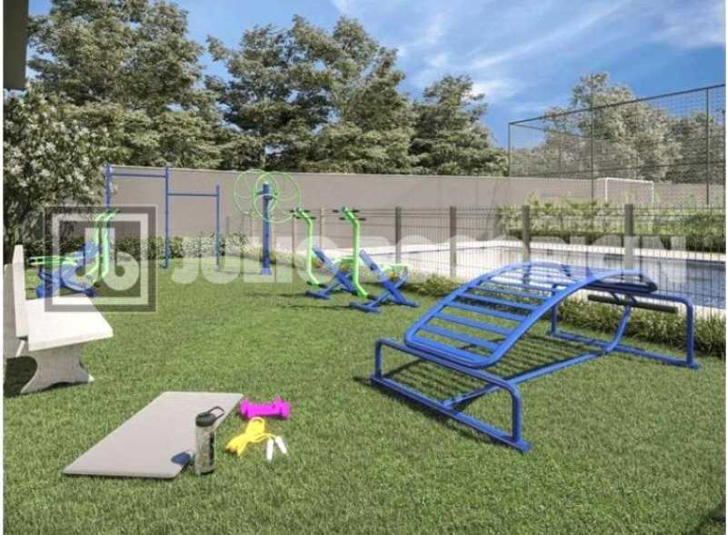 Conheça 10 - Fitness ao ar livre do imóvel - Vargem Grande oportunidade condomínio Novolar 2 quartos lazer completo segurança 24 horas vaga garagem - JBRB214426 - 8 10 - Fitness ao ar livre - 8
