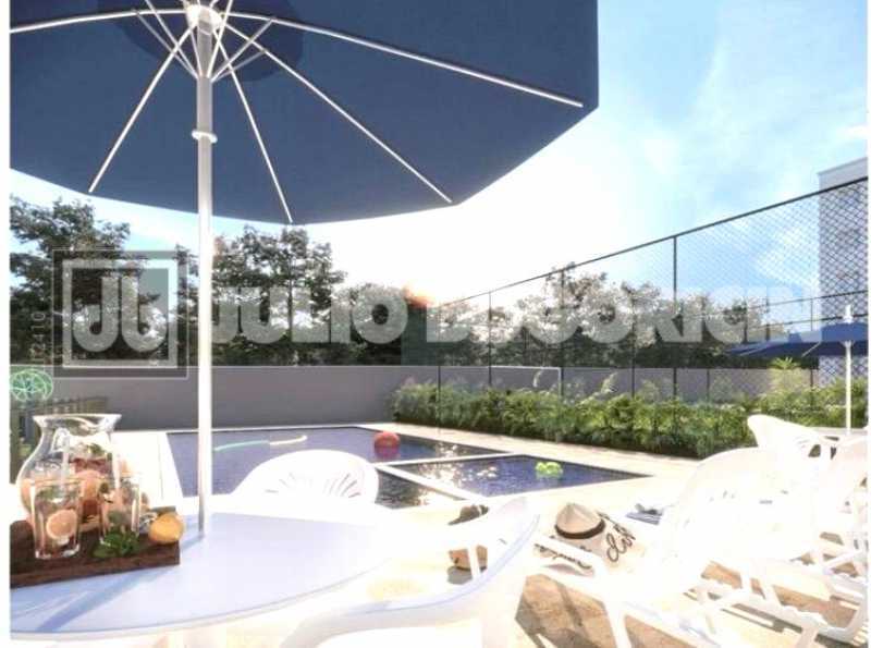 Conheça 14 - Piscina do imóvel - Vargem Grande oportunidade condomínio Novolar 2 quartos lazer completo segurança 24 horas vaga garagem - JBRB214426 - 11 14 - Piscina - 11
