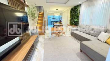 Casa Para Venda Na Freguesia 3 Quartos Condomínio Fechado - JBJ602074