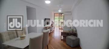 Imperdível - Excepcional localização, próximo ao Metrô e Tijuca Tênis Clube. Amplo apartamento, varanda, 2 quartos (suíte), dependência revertida para 3º quarto, vaga de garagem escriturada. Nada a Fazer!! - JBT207335