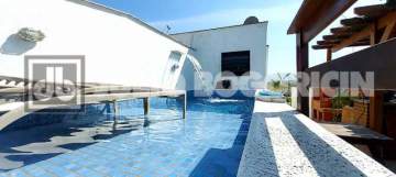 Imperdível - Recreio cobertura duplex 3Quartos Suíte 3vagas área gourmet piscina - JBRB502552