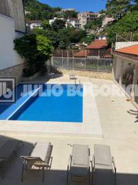 MAGNÍFICA CASA DUPLEX EM SANTA TERESA, JUNTO AO LARGO DOS GUIMARÃES, 366 M2, 7 DORMITORIOS SENDO 5 SUITES, 4 VAGAS DE GARAGEM, PISCINA - JBF61607