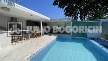 Ótima localização - Casa triplex 4 suítes à venda Condomínio Vivendas do Sol Recreio dos Bandeirantes - JBRB695616
