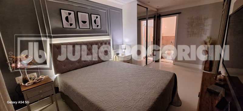 Conheça 1000220382 do imóvel - Julio Bogoricin Vende Apartamento 2 Quartos ( 1 Suíte ) Dependência Completa Cond. Parque Das Rosas Barra da Tijuca - JBB216525 - 25 1000220382 - 25