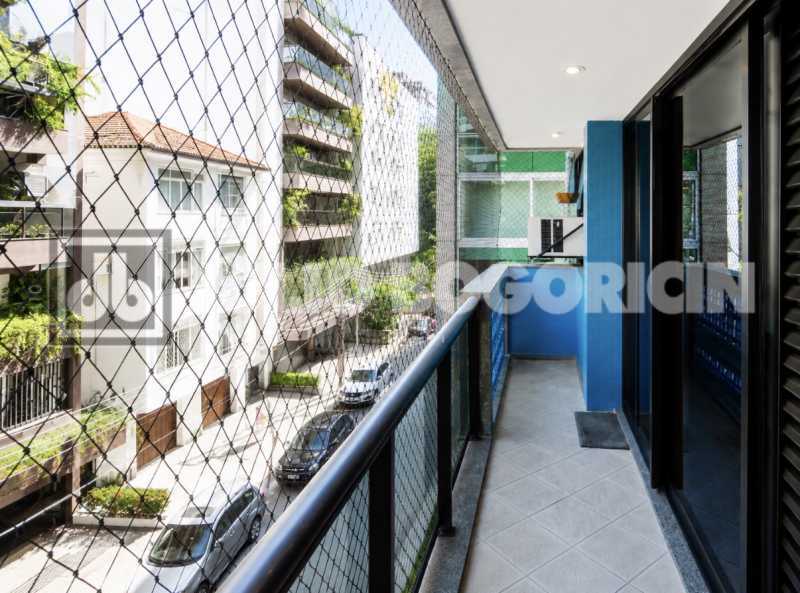 Conheça 06 do imóvel - Apartamento no Leblon com varanda de frente. - JBL35458 - 6 06 - 6