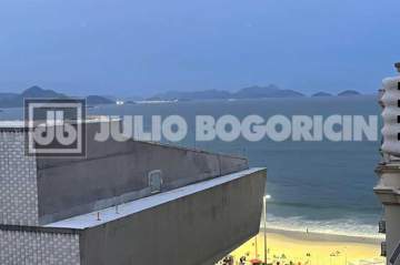 Apartamento de 1 quarto a venda em Copacabana- junto metrô Cantagalo- Reformado- Vista mar- mobiliado- quadra da praia - Pronto - JBC102265