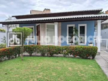 Oportunidade - JBJ600292 - Freguesia - Casa Linear - 4 quartos - 2 suítes - Closet - Varandas - Piscina - Quintal - Espaço Gourmet - Condomínio Pedras Douradas - JBJ600292