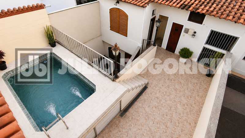 Conheça 165. do imóvel - VILA ISABEL - RUA JUSTINIANO DA ROCHA - ACONCHEGANTE CASA DUPLEX - 3 DORMITÓRIOS(1 SUÍTE COM HIDRO E CLOSET) - PISCINA -SAUNA - TERRAÇO - ESPAÇO GOURMET - 3 VAGAS. - JBAP62994 - 34 165. - 34