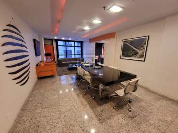 Centro - Niterói - Rua Maestro Felício Toledo - Excelente Conjunto de 3 Salas Comerciais Integradas de Alto Padrão - Com 160m² - Toda Mobiliada - 1 Vaga de Garagem - Compre Já! - JBIC71244 - JBIC71244