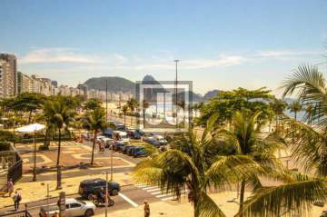 Ótima localização - Copacabana, Avenida Atlântica, frente, reformado, 4 quartos, 2 suítes, garagem 300 m2 - JBC45141