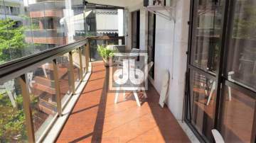Ótima localização - Cobertura à venda no Leblon, Quadra Praia, Piscina, Varandão, 3 Quartos (2 Suítes), 1 Vaga. JBL 53654 - JBL53654