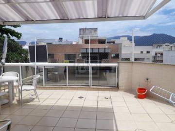 Oportunidade - RECREIO COBERTURA 4QUARTOS 3SUÍTES 169M² 4VAGAS DE GARAGEM VENDA - JBRB501550