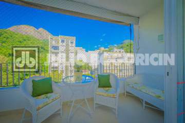 Oportunidade - Apartamento à Venda Gávea RJ 3 Quartos Suíte Reformado Vaga Rua Sem Saída Silenciosa - JBJB38301