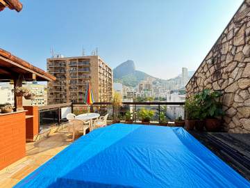 Imperdível - Cobertura à venda no Leblon 5 quartos 4 suítes 3 vagas - JBL53746