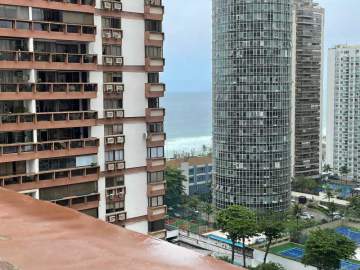 Imperdível - Barramares- Vista mar! Posto 4 na Orla da Barra da Tijuca! - 091